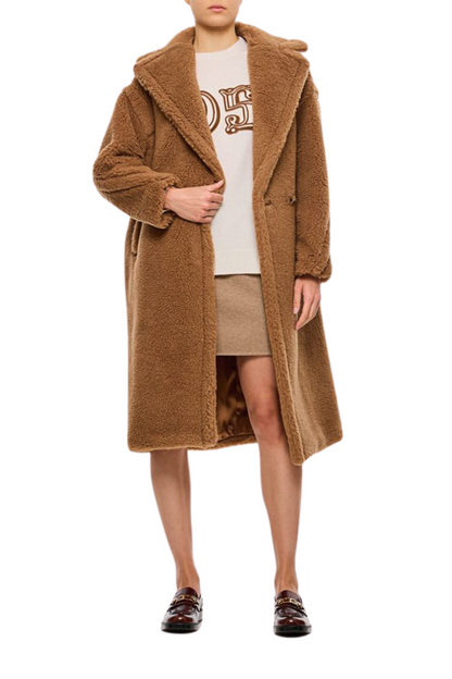 Max Mara Teddy Long Shearling Coat