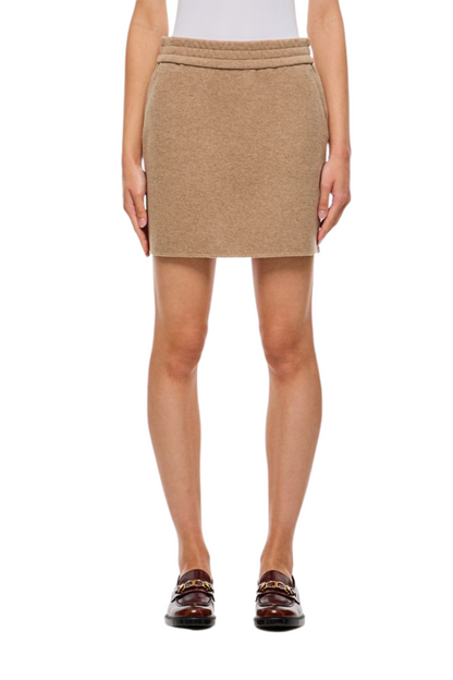 Max Mara ONAGRO JERSEY WOOL AND CASHMERE SKIRT