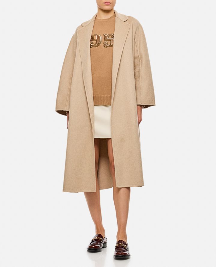 Max Mara LUDMILLA BELTED CASHMERE MIDI COAT