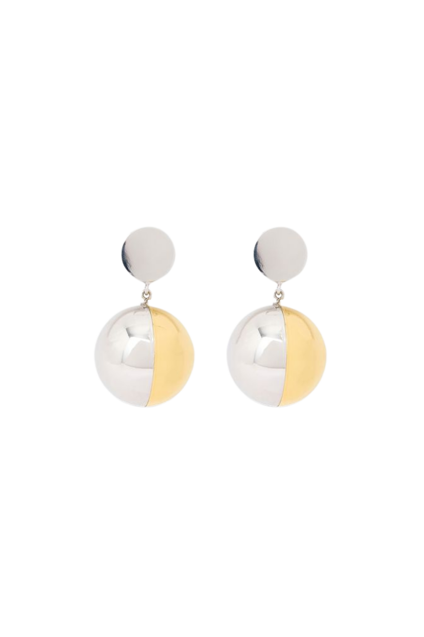 Rabanne GOLD AND SILVER EARRINGS