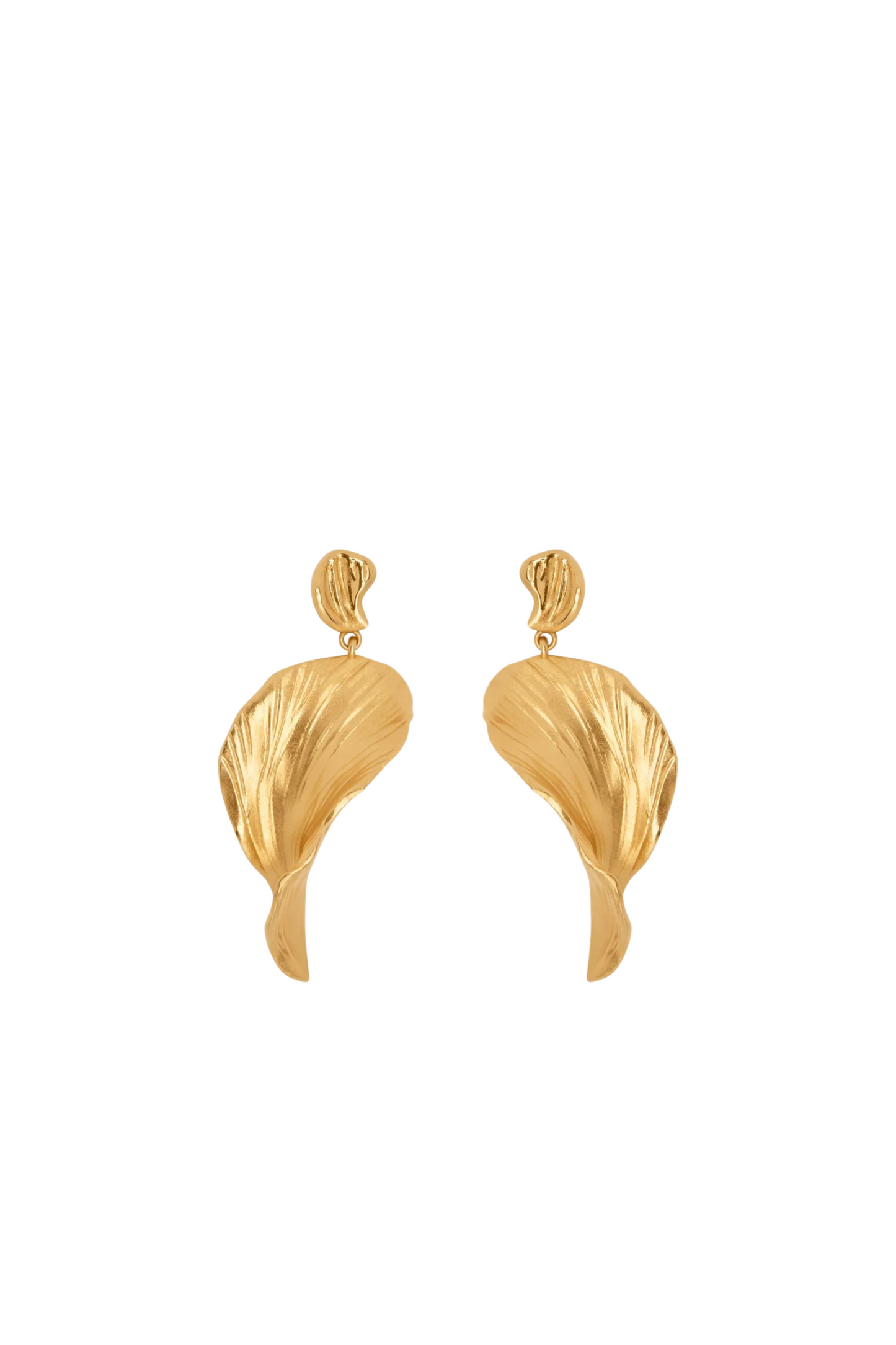 OSCAR DE LA RENTA Petal Drop Earrings