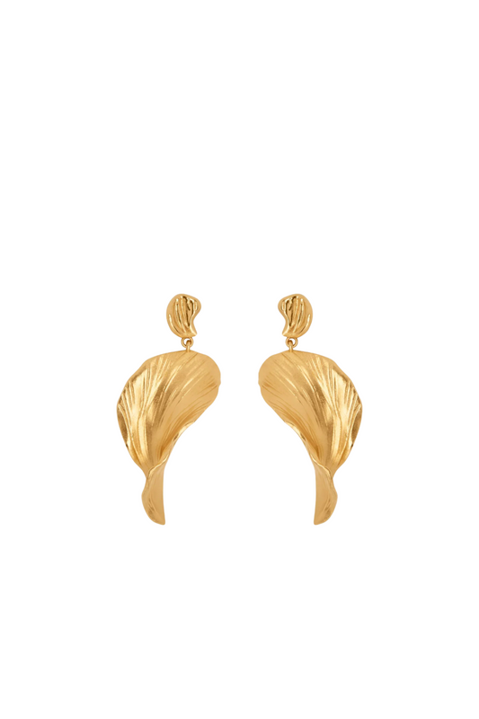 OSCAR DE LA RENTA Petal Drop Earrings