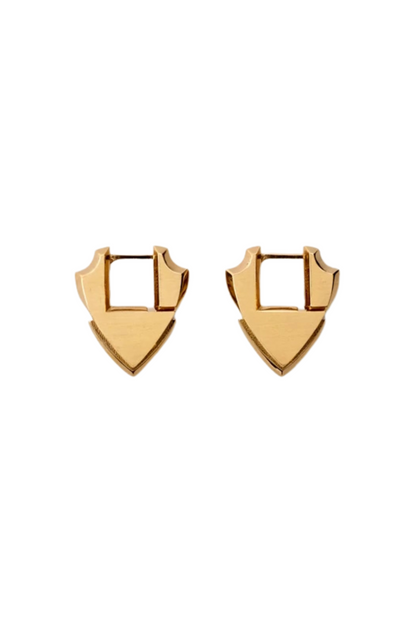 Burberry Small Shield Earrings