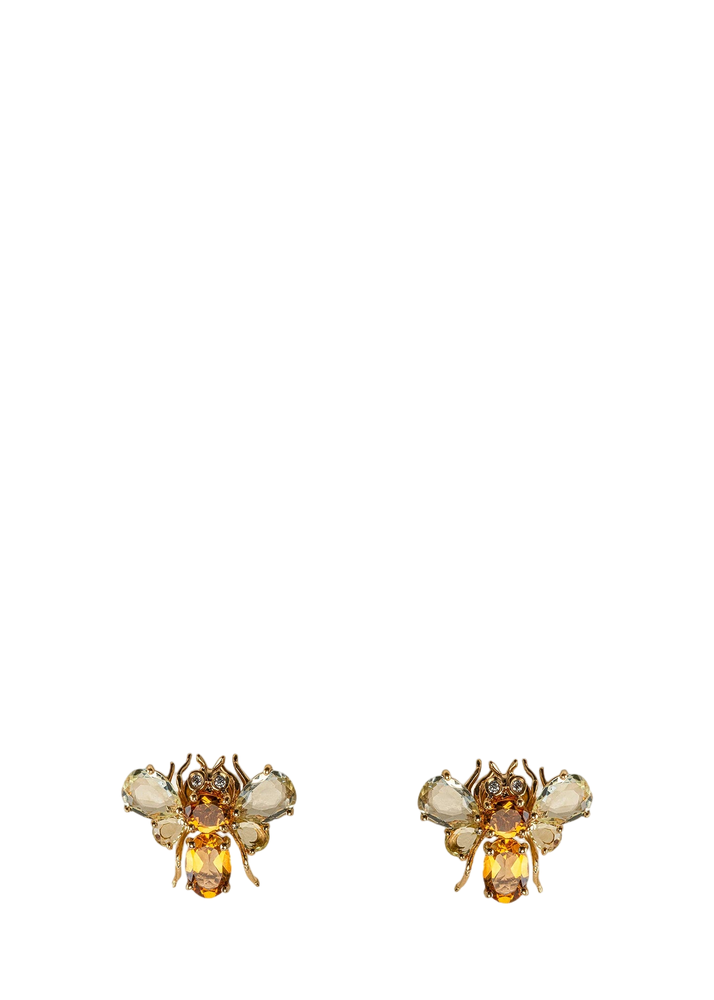 STEFERE Yellow Gold Earrings from Garden Collection